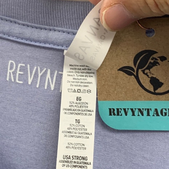 New Hand Printed Womens Small Probably Hangry Heart Short Sleeve Tee Shirt - Picture 4 of 4